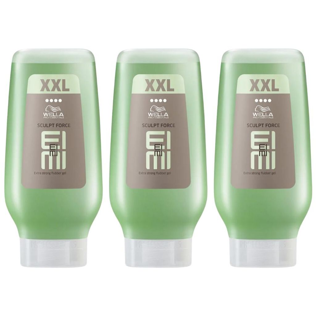 Wella EIMI Sculpt Force XXL Flubber Gel 3 x 250ml Extra Produktbild 