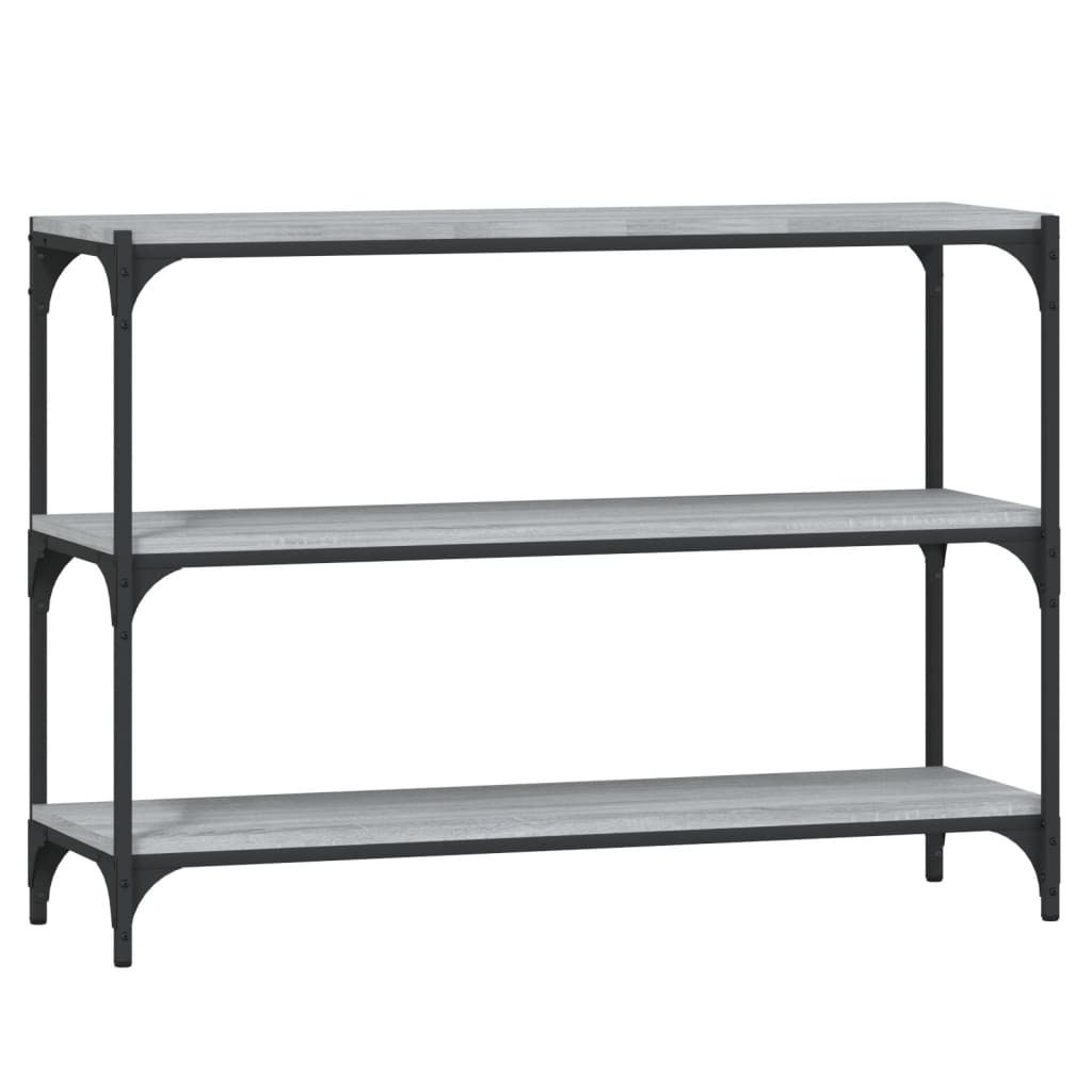 vidaXL Regał szary Sonoma 100x33x70,5 cm Materiał Zdjęcie produktu 