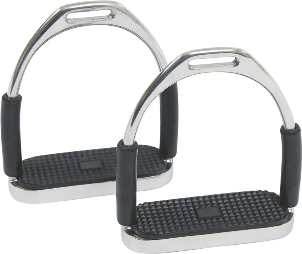 Étrier Korsteel Flexible Noir 120mm WB448 - Amorti Articulaire Optimal