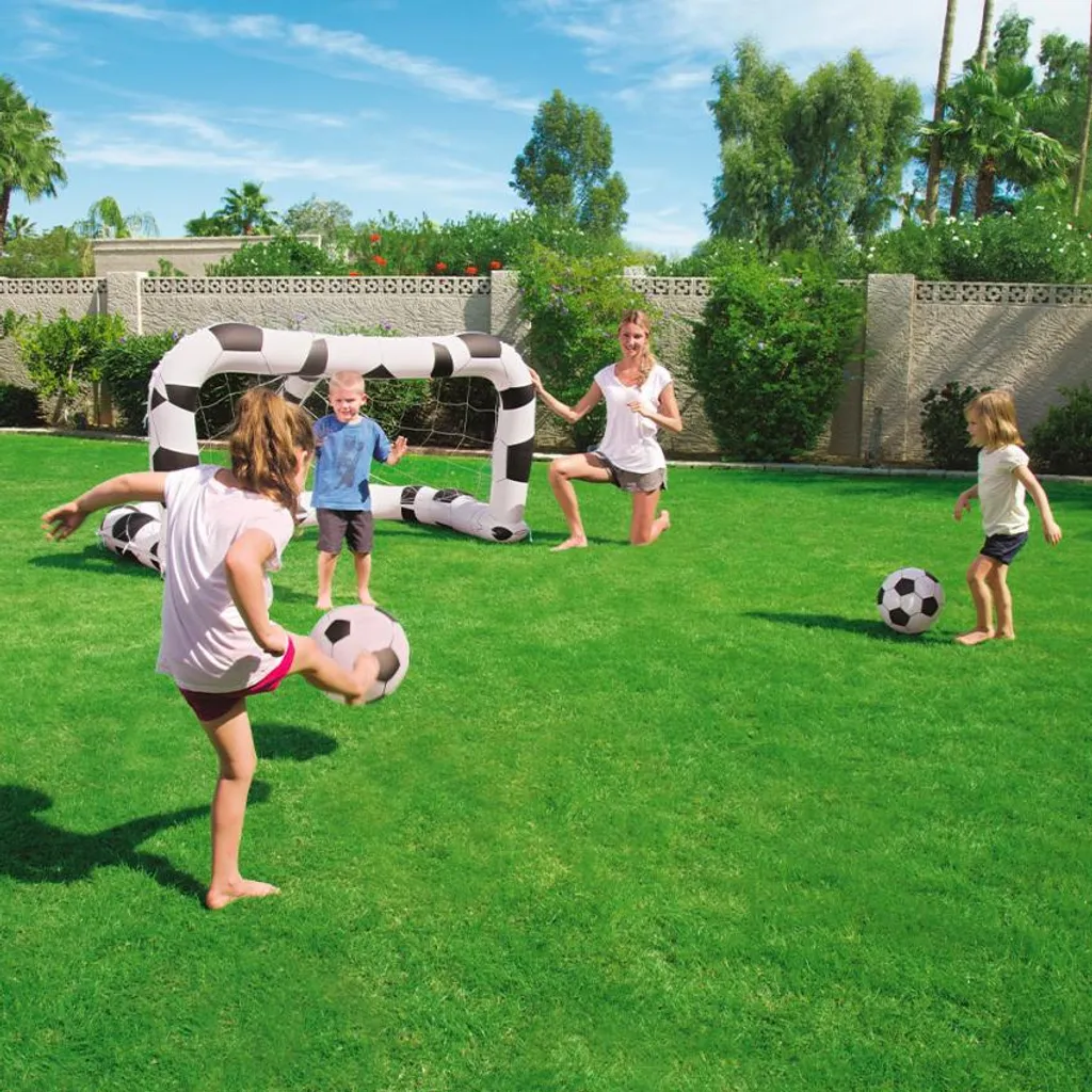 But de football gonflable Bestway 52058 avec 2 ballons pour enfants - 23
