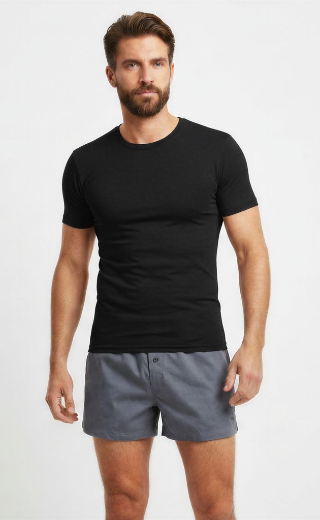 MUSTANG Pure Basic Shirt Unterziehshirt Unterhemd Unterwäsche