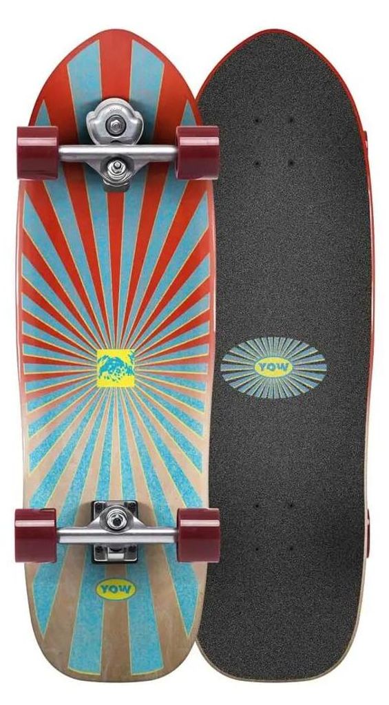 Yow Snapper 32.5" High Performance Series Surfskate – Wendbare surftrainer voor snelle carves en dynamische surfmoves