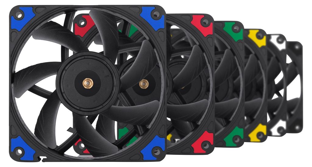 Noctua NF-A12X15 PWM CH.BK.S, Ventilator, 12 cm, 450 RPM, Produktbild 
