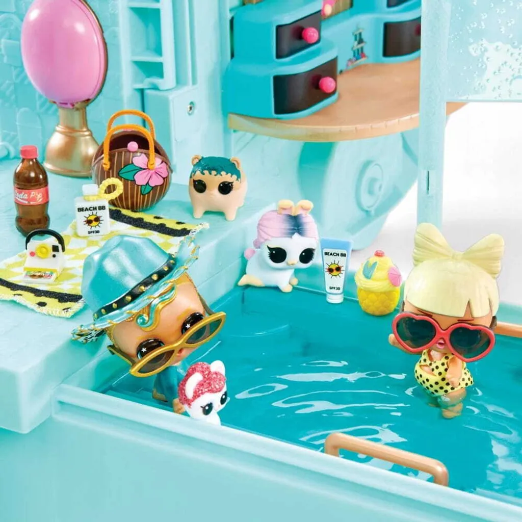 Camping-car de Rêve L.O.L. Surprise O.M.G. avec Piscine et 50 Accessoires - 20
