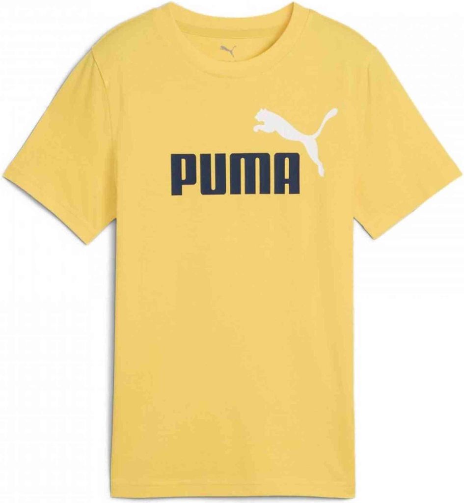 PUMA ESS 2 COLOR No.1 Logo Tee B gelb 152