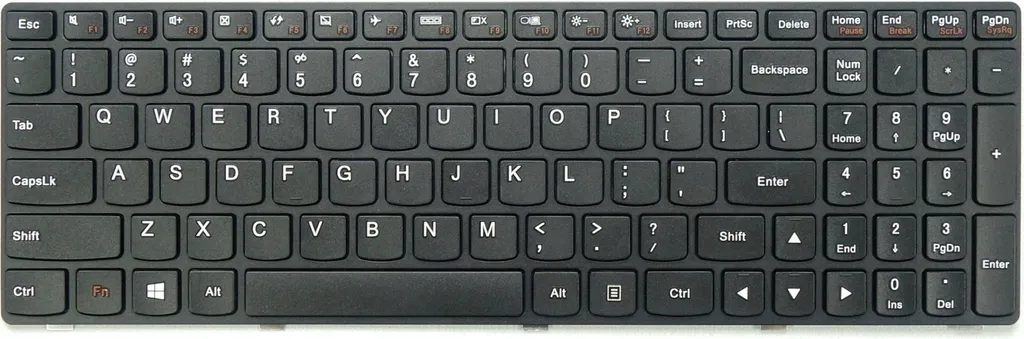 Tastiera Professionale per Lenovo G500 G505 G510 G700 | US QWERTY