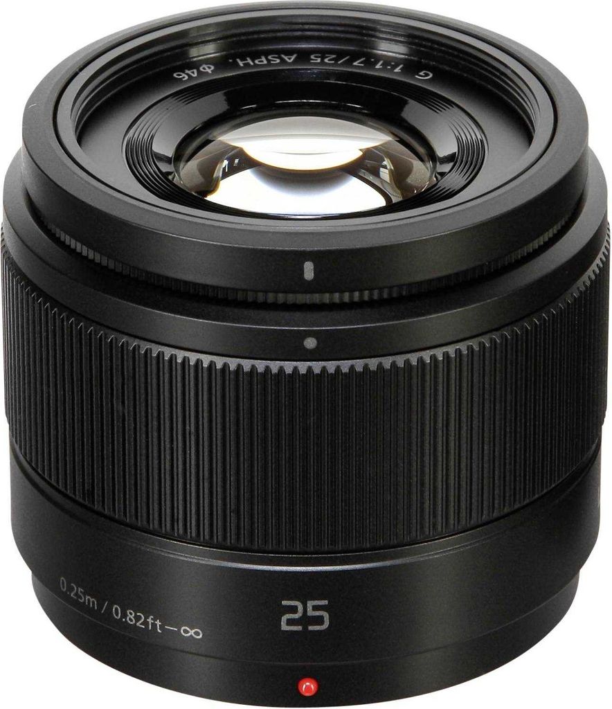 Panasonic LUMIX G 25 mm/F1.7 ASPH, SLR, 8/7, Micro Four Produktbild 