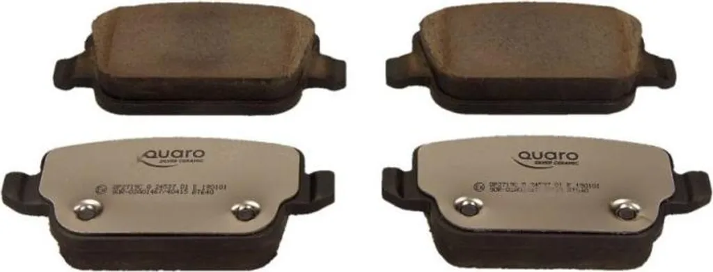 Paire de Disques de Frein Arrière Quaro Silver Ceramic Ford Mondeo IV