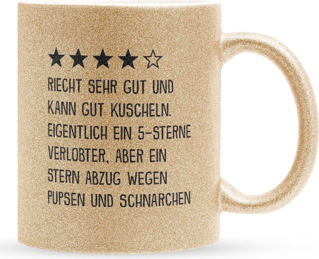 22Feels Glitzertasse Gold Verlobter Geschenk Männer Verlobung Bekannt Geben Für Ihn Groom To Be Spruch Heiraten Kaffeetasse Geburtstag Weihnachte...