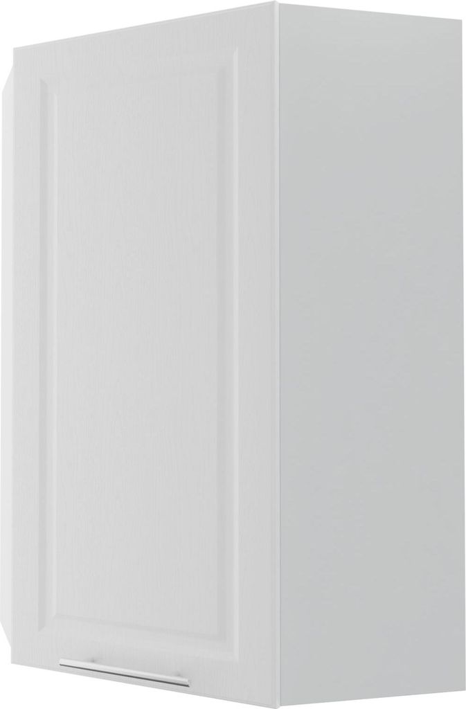 XL Kücheneckhängeschrank ELBING Wandschrank 60x60cm weiß Front MDF (EB-W4/10/60)