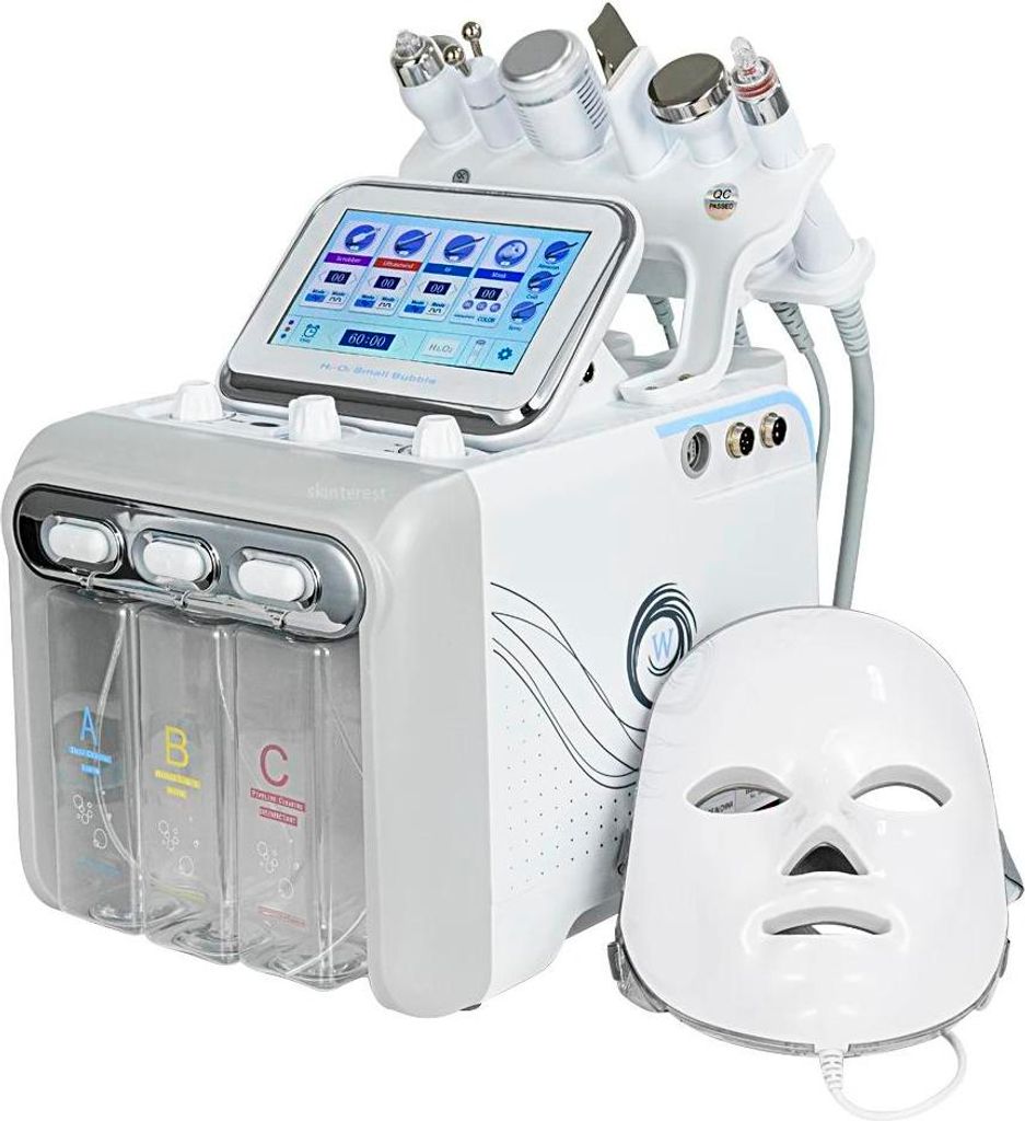 Hydro eau oxygène machine jet peel, 7 fonctions, écran 7 Image du produit 