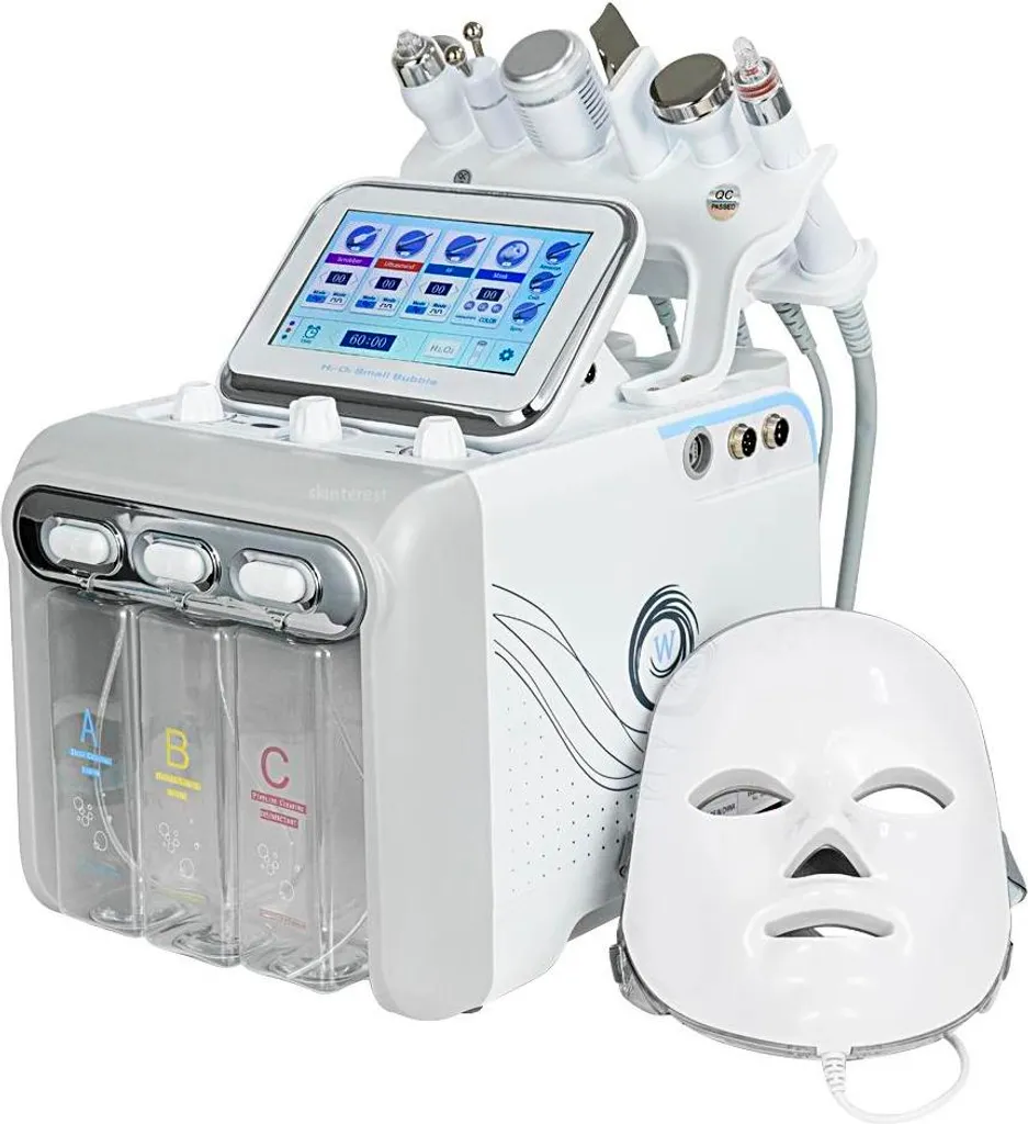 Solution anti-imperfections machine hydro jet peel 7 en 1 écran tactile