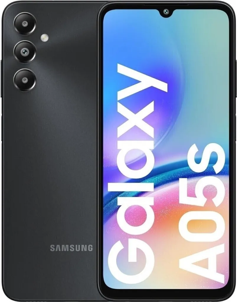 Samsung Galaxy A05s 4/64GB Schwarz Handy 6.7 Zoll 5000 mAh 2400x1080