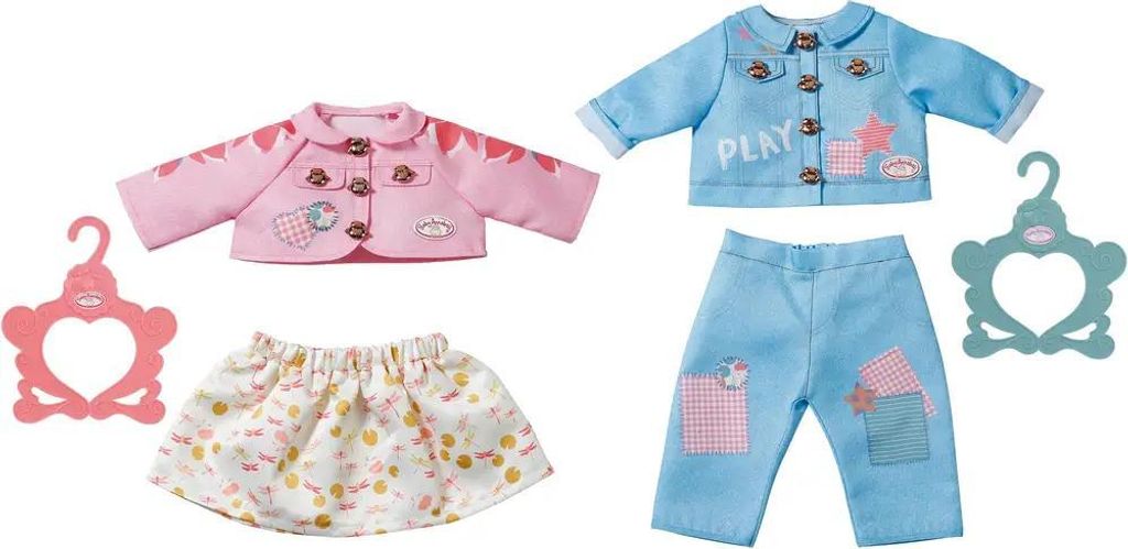 Zapf Baby Annabell Outfit Boy & Girl 43 cm Produktbild 