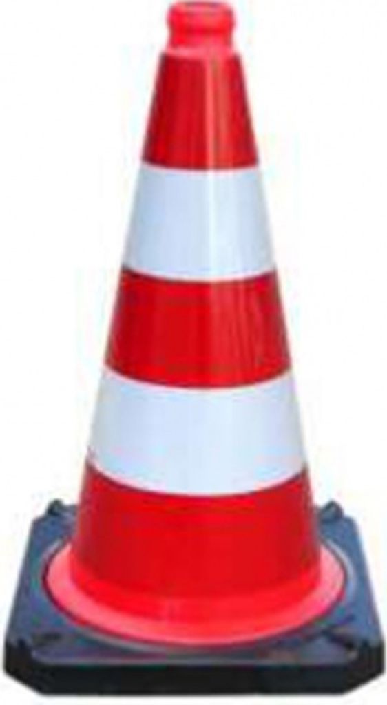 TL-Leitkegel/Pylon, Reflexfolie RA2/B, BAST-, 750 mm - 750 mm