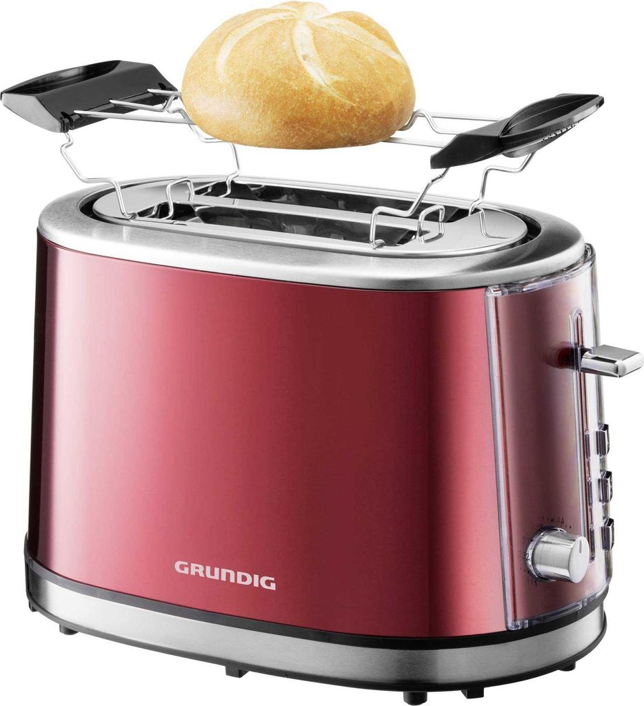 Grundig TA 6330 Toaster Red Sense