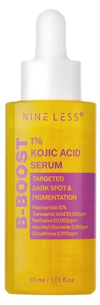NINE LESS B-Boost 1% serum met kojinezuur, 30 ml - Productafbeelding 