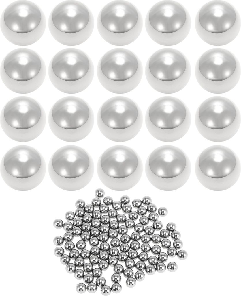 6mm Kugellager Kugellager Stahl G16 Präzisionskugel Silberton 100 Stück