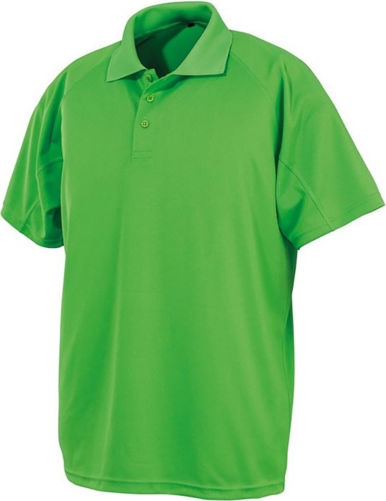 Spiro Impact Herren Performance Aircool Polo BC4115 (2XL) (Limette)