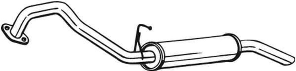 Bosal Endschalldämpfer 278-295