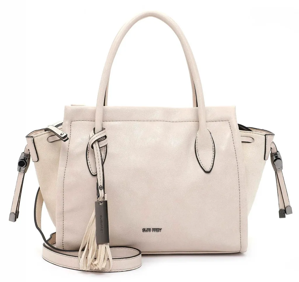 Sac Bandoulière Beige pour le Travail et Shopping - Format Large Femme
