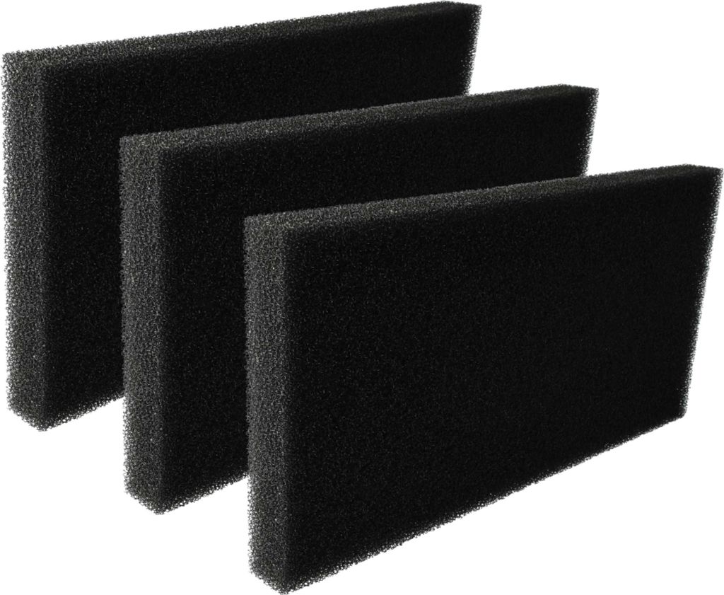 vhbw 3x Schaumfilter kompatibel mit Gorenje D 7465 A++, D Produktbild 