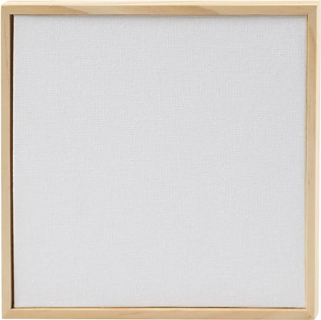 Toile à Peindre Carrée 158x158 mm Petit Format pour Artistes et Loisirs
