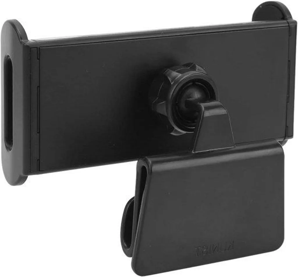 Support Tablette Appuie-tête Noir avec Crochet pour iPad 4,7-12,9"