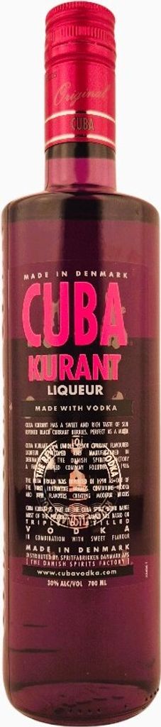 Cuba Kurant Liqueur 30% 0,7L Produktbild 