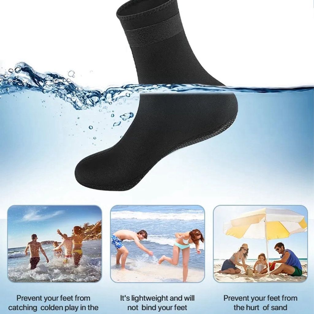 3mm Neopren Socken, Tauchsocken Neoprensocken mit Produktbild 10
