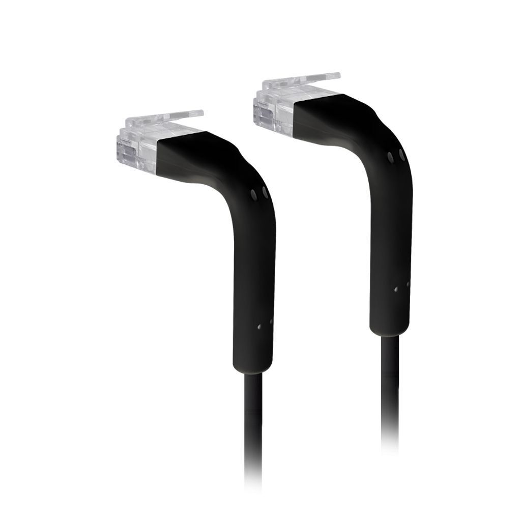 Ubiquiti UniFi Patchkabel Cat6 10cm schwarz, 50er Pack