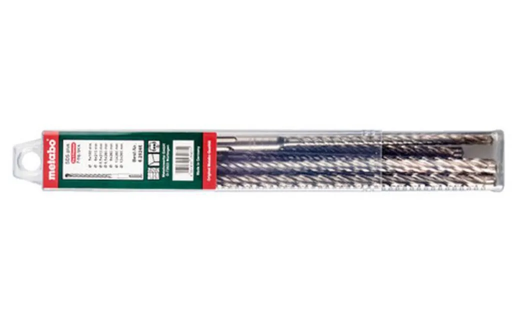 Kit Forets Marteau SDS-PLUS P4P pour Travaux d'Installation 5 mm à 12 mm