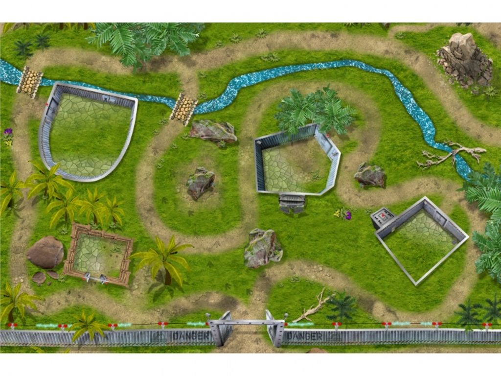 Spielteppich 150 x 100 cm ca Dino Park SM07 Spielmatte 