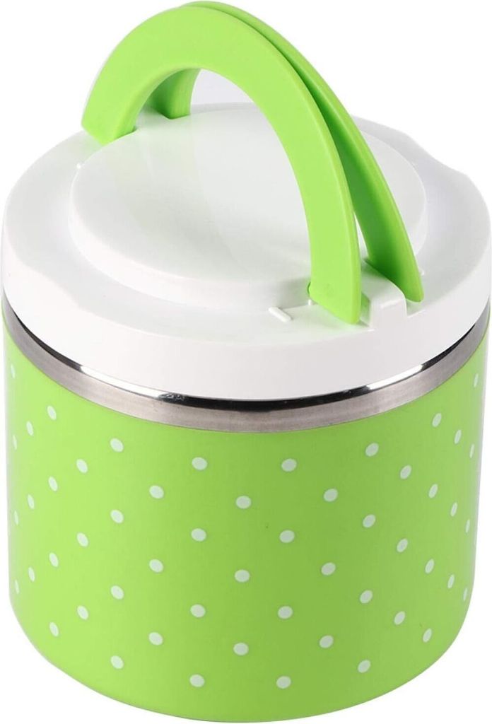 Thermobehälter für Essen, Edelstahl Warmhaltebox Speisebehälter Thermosspeisebehälter Thermobecher Essensbehälter Lunchbox Thermo Lunchbox fü...
