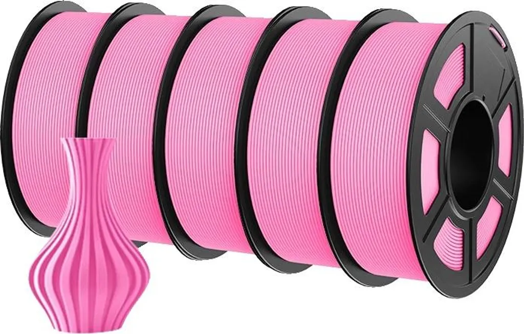 Filament PETG Mat 1.75 mm Haute Vitesse - Lot de 5 Consommables 3D Pro