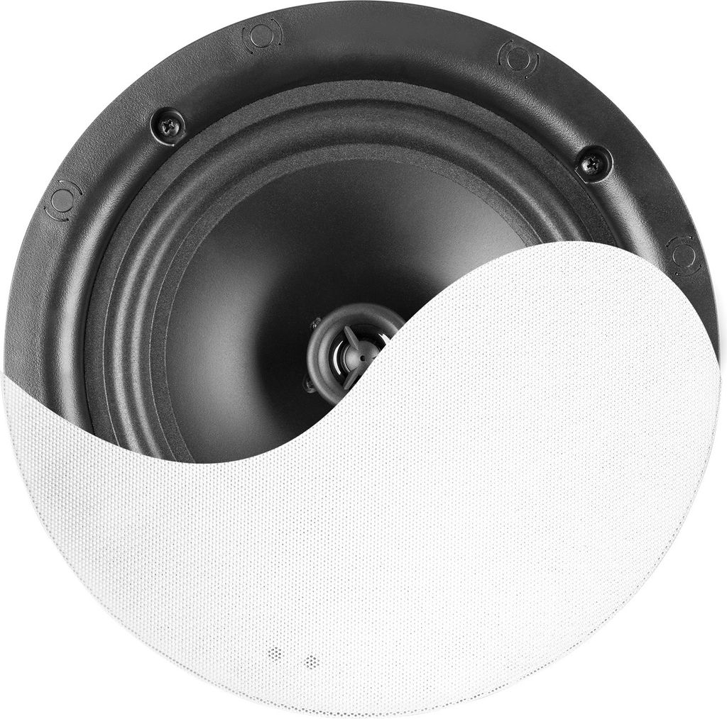 Power Dynamics NCSS6 Niedrigprofil-Deckenlautsprecher 2-Wege 6,5" Weiß