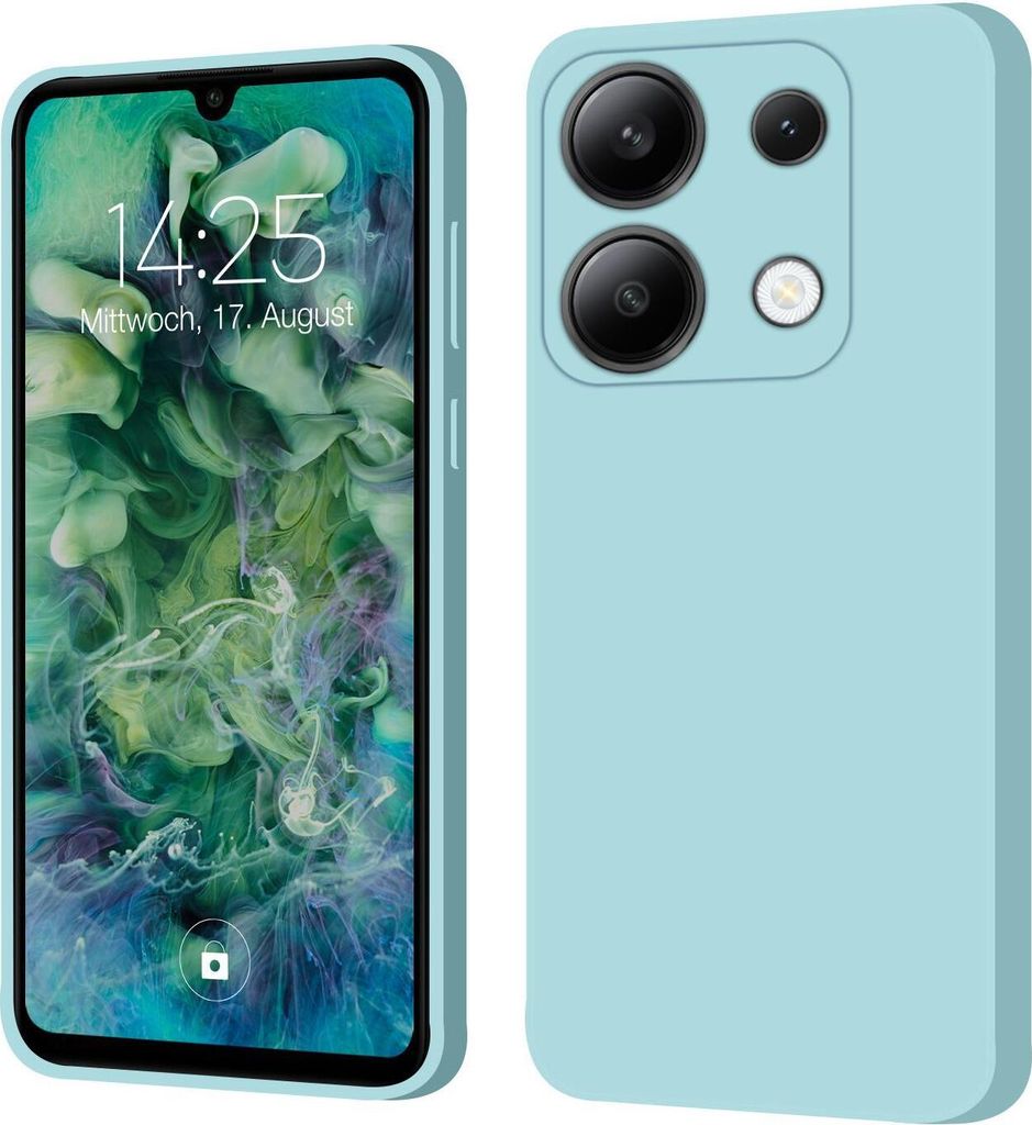 A product image showing a smartphone case from the front and back.