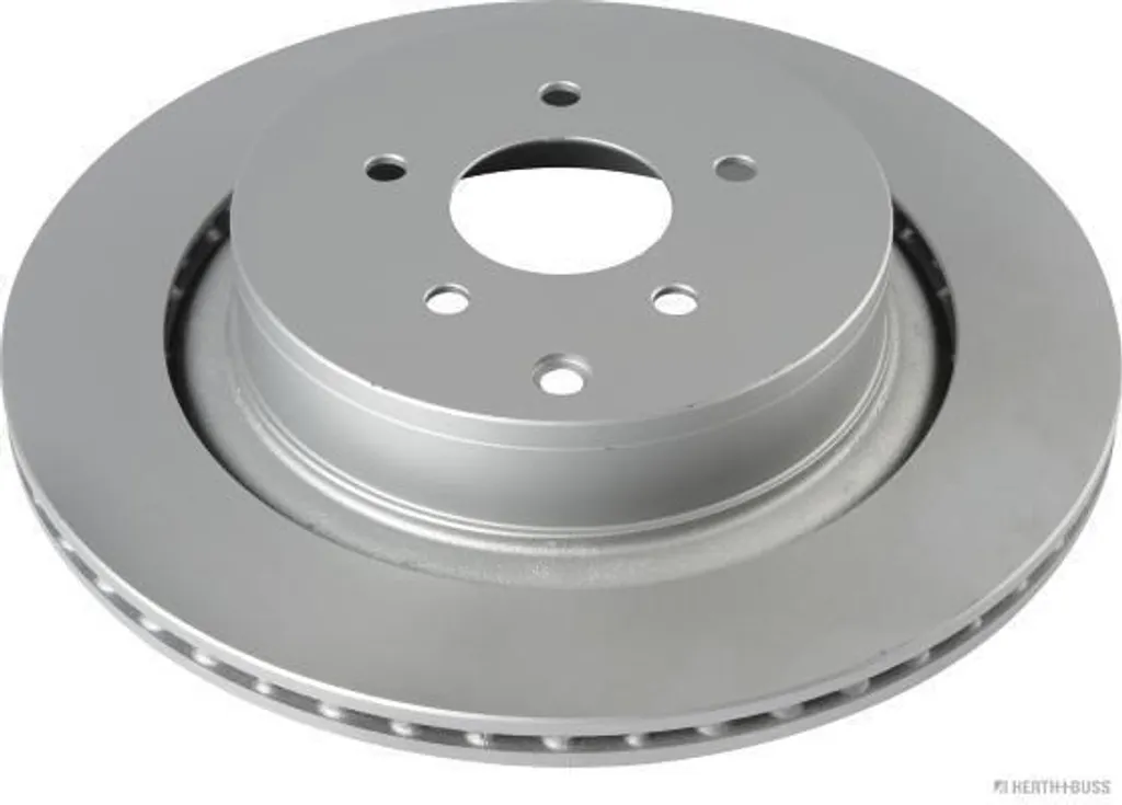Anti-Vibration : 2 Disques de frein arrière Jakoparts pour Infiniti FX