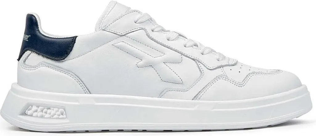 Baskets cuir blanc anti-fatigue semelle Infinergy antidérapante en 41