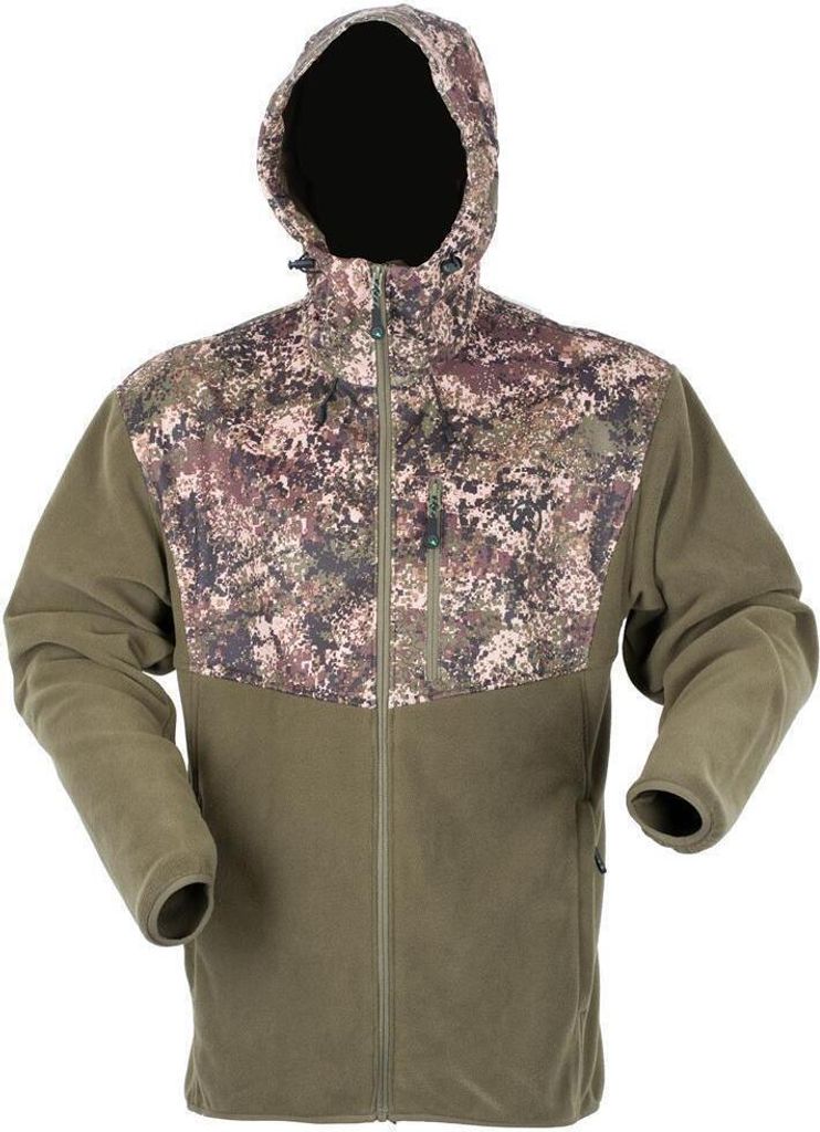 Ridgeline AscentHalf Shell Fleecejacke dirt camo beech XL