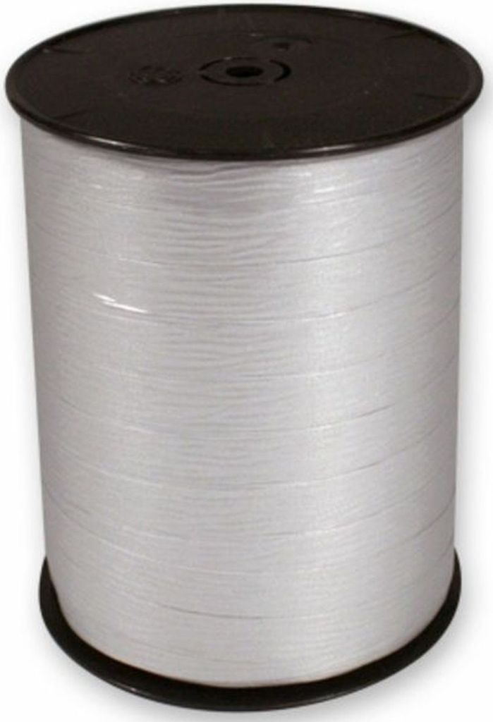 Geschenkband matt gerippt 10mmx250m silber Packung mit 12 Stück