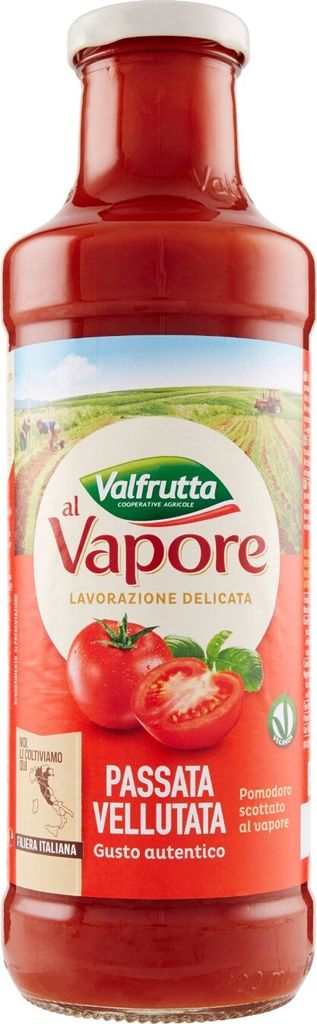 passata VALFRUTTA VELLUTATA AL VAPORE 700 GR Zdjęcie produktu 