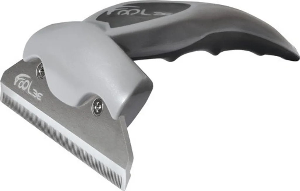 Foolee One L Brosse gris foncé pour chiens et chats - Taille Large