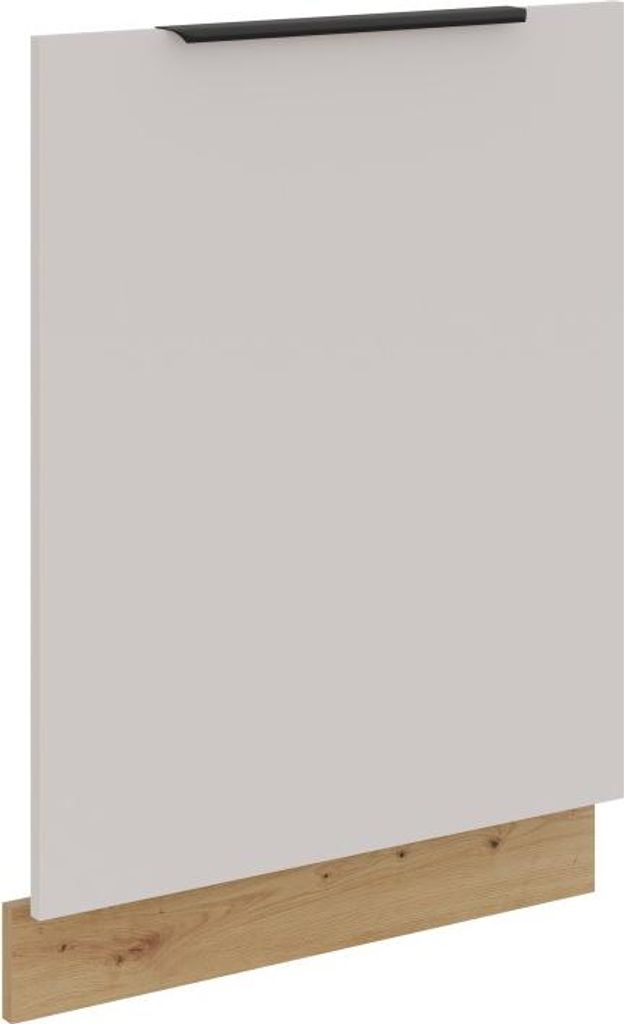 Dvířka pro vestavnou myčku NICOLLA - 60x72 cm, kašmír / dub Obrázek produktu 