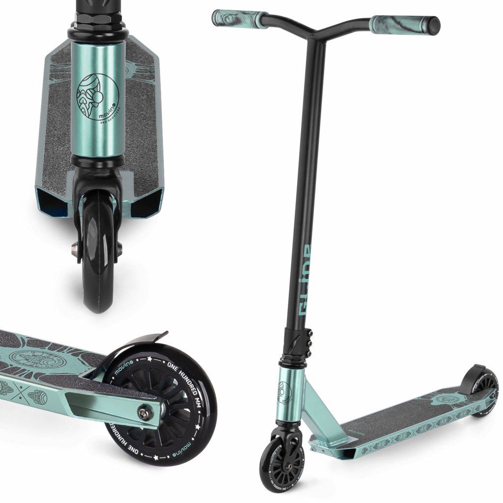 Scooter freestyle MOVINO Stunt GLIDE, Sarcelle Image du produit 