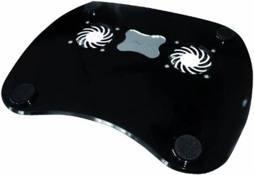 Évitez la surchauffe PC portable 17 pouces avec ce support ventilé Noir