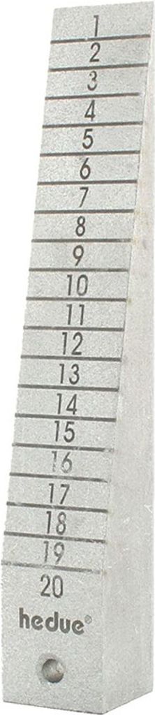 Cale de mesure Hedue, lecture 1 mm S600 (Cale de mesure Image du produit 