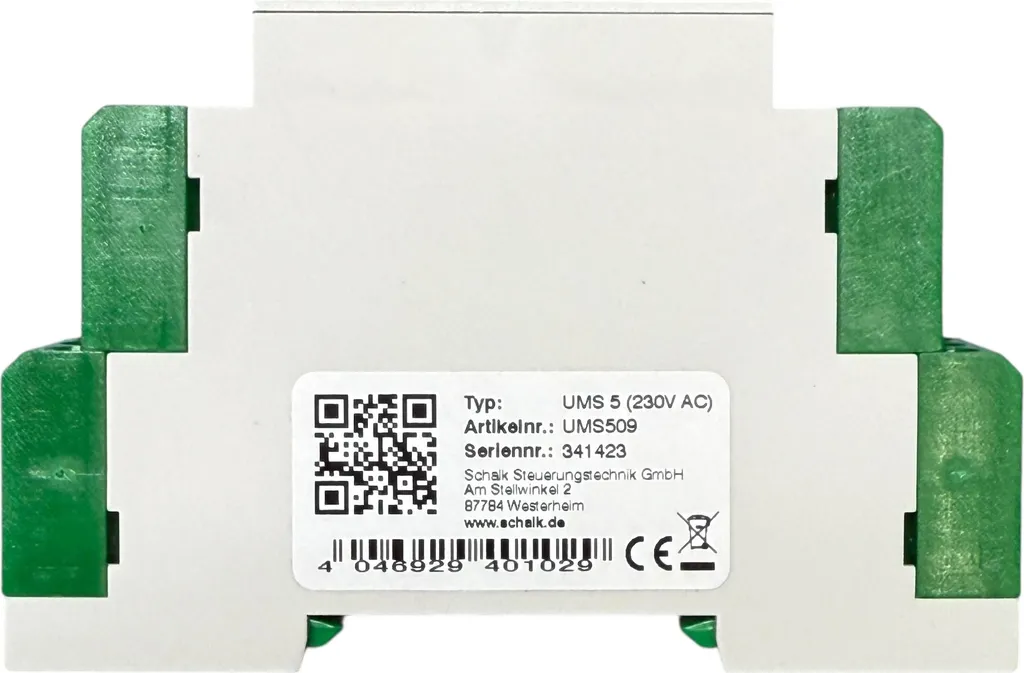 Module de commande 10A UMS 5 robuste avec double contact 2 NO en 230V AC - 4