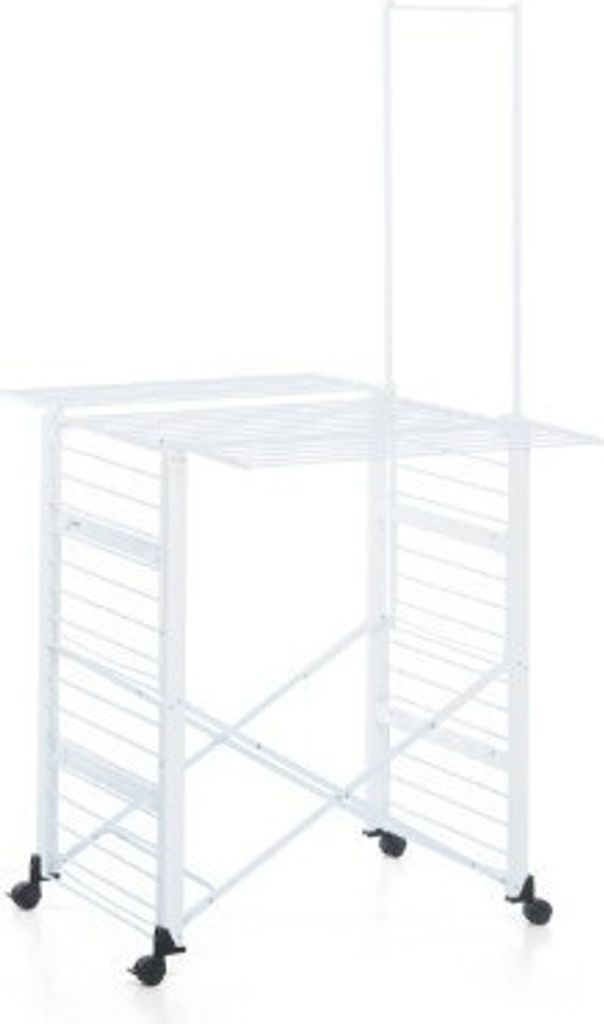 Foppapedretti SuperGulliver Standregal Aluminium, Schwarz, Weiß