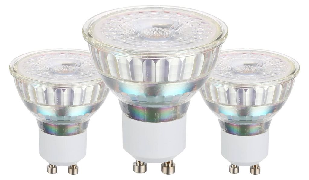 LED-lamp, GU10, 3 x 4,5W, 3000K, lengte: 5,2 cm, diameter: Productafbeelding 